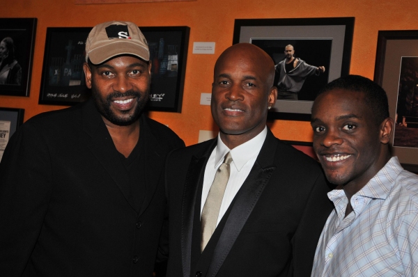 Mykelti Williamson, Kenny Leon and Chris Chalk Photo