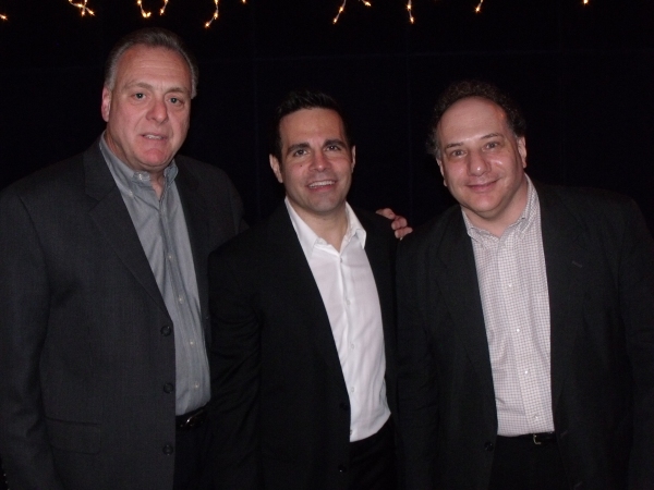 Vincent Gogliormello, Mario Cantone and Louie Salamone Photo