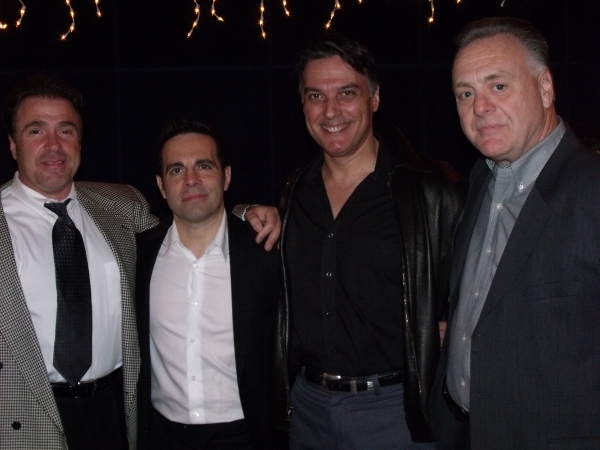 Michael Rispoli, Mario Cantone, Robert Cuccioli and Vincent Gogliormello Photo