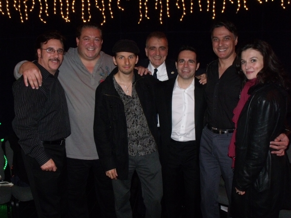 Lou Martini Jr., Alex Corrado, Louis Vanaria, Ernest Mingione, Mario Cantone, Robert  Photo