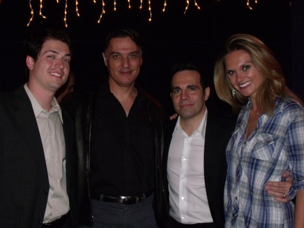 Nick Fondulis, Robert Cuccioli, Mario Cantone and Autumn Potter Photo