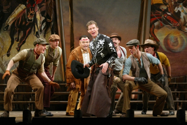 Kevin Earley and Cast of ANNIE GET YOUR GUN Photo