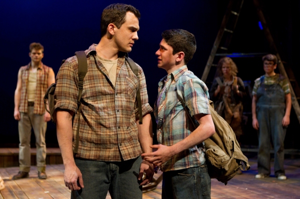 Photo Flash: Playwrights Horizons and Vineyard Theatre THE BURNT PART BOYS Image