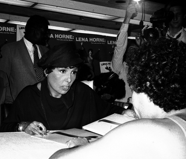 1982 Promoting her new Original Cast Recording Album Release, "Lena Horne: The Lady a Photo