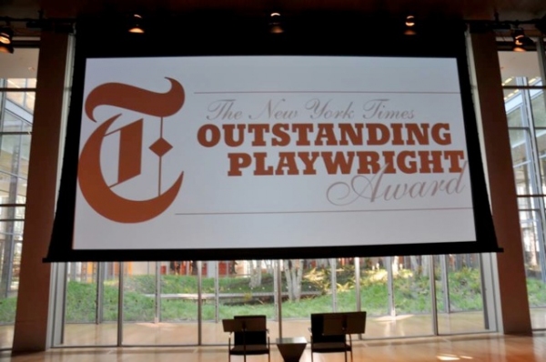Photo Flash: Dan LeFranc Recieves 2010 NYT Outstanding Playwright Award Image