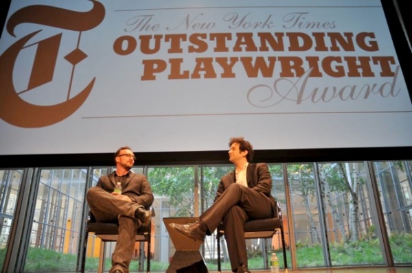 Photo Flash: Dan LeFranc Recieves 2010 NYT Outstanding Playwright Award Image