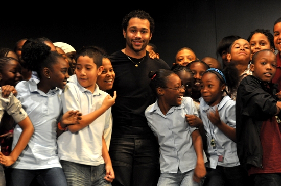 Photo Coverage: NYC Students Make 'Broadway Debut' with Corbin Bleu Image