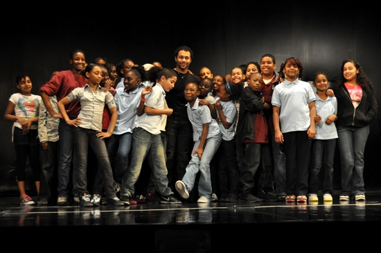 Photo Coverage: NYC Students Make 'Broadway Debut' with Corbin Bleu Image