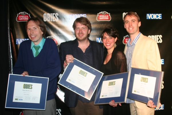 Rick Burkhardt, Dave Malloy, Rachel Chavkin and Alec Duffy Photo