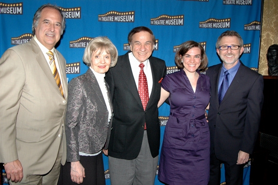 Stewart F. Lane, Helen M. Guditis, Richard Sherman, Emileena Pedigo, and Thomas Schum Photo