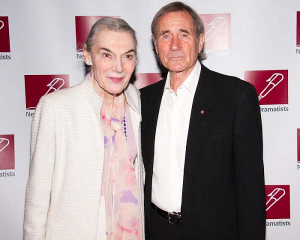 Marian Seldes and Jim Dale Photo