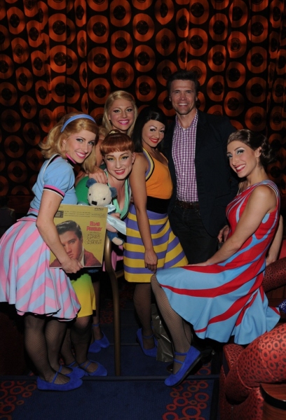 Photo Flash: Brent Barrett Visits Cirque du Solei's VIVA ELVIS Image