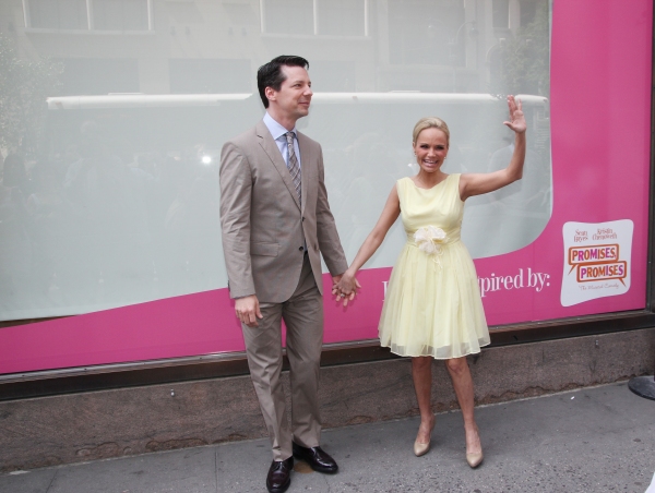 Sean Hayes and Kristin Chenoweth Photo