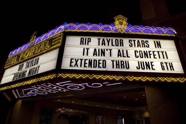 Photo Flash: Opening Night of Rip Taylor's IT AIN'T ALL CONFETTI at El Portal 