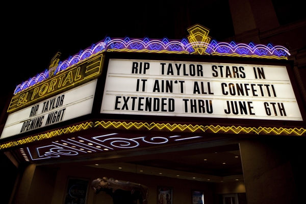 Photo Flash: Opening Night of Rip Taylor's IT AIN'T ALL CONFETTI at El Portal Image
