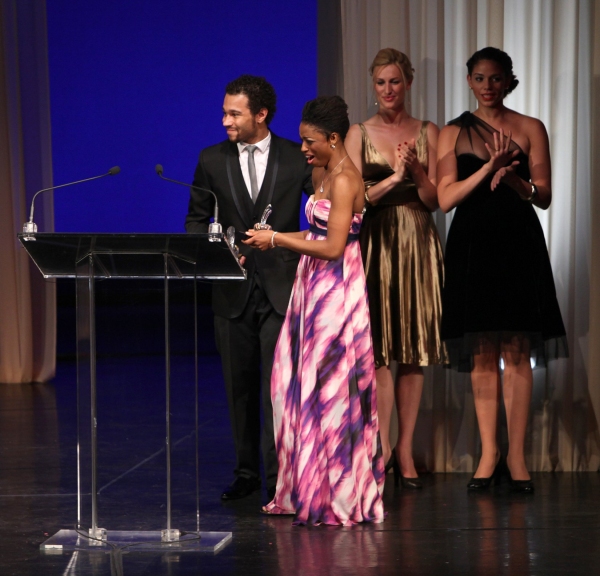 Photo Coverage: Sneak Peek! Montego Glover & Catherine Zeta-Jones at The Drama Desk Awards! Image