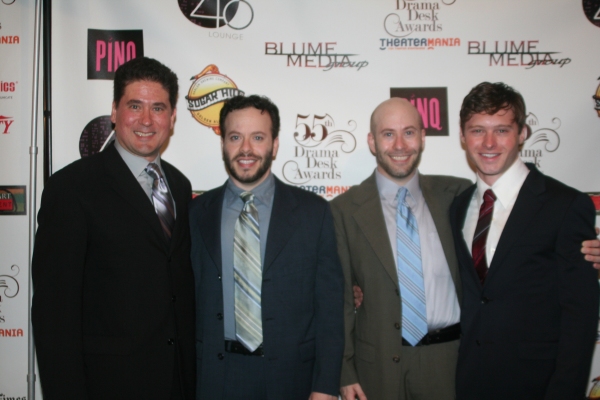 Igor Goldin, Joseph Zellnik, David Zellnik and Bobby Steggert Photo