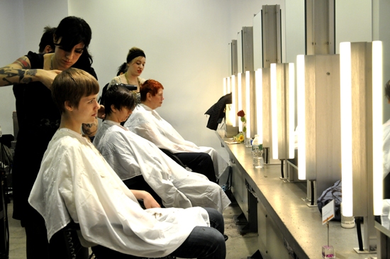 Photo Coverage: HAIR Gets Hair Cuts to Aid Gulf Oil Spill Image