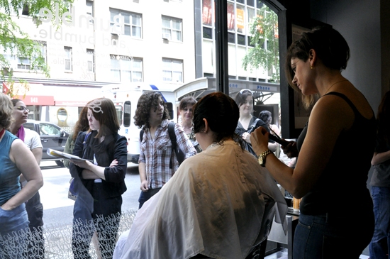 Photo Coverage: HAIR Gets Hair Cuts to Aid Gulf Oil Spill Image
