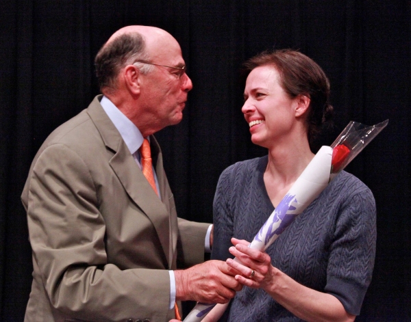 Photo Flash: Journalist Robert MacNeil Honored With Thornton Wilder Award Image