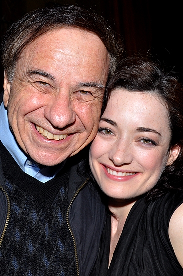 Richard M. Sherman and Laura Michelle Kelly Photo