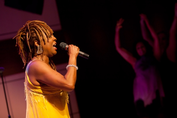 Photo Flash: Webb & Houston At GRAMMY Museum Sound Stage Image