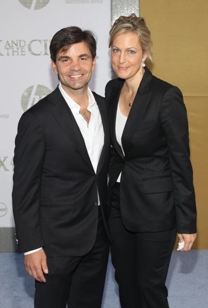 George Stephanopoulos and wife Alexandra Wentworth  Photo