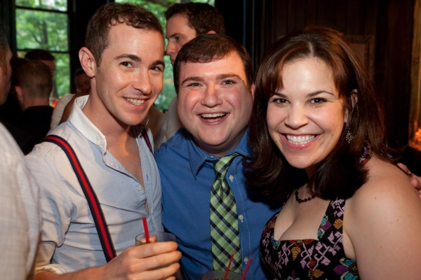 Stephen Agosto, Todd Buonopane and Lindsay Mendez Photo