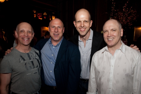 Andy Halliday, Peter Green, Jeff Blumenkrantz and Charles Busch Photo