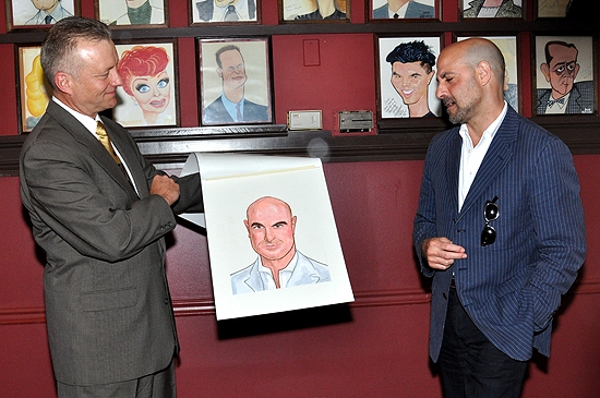 Photo Coverage: Sardi's Honors Stanley Tucci with Caricature Image
