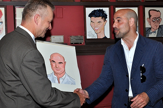 Photo Coverage: Sardi's Honors Stanley Tucci with Caricature Image