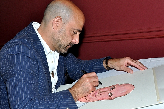 Photo Coverage: Sardi's Honors Stanley Tucci with Caricature Image