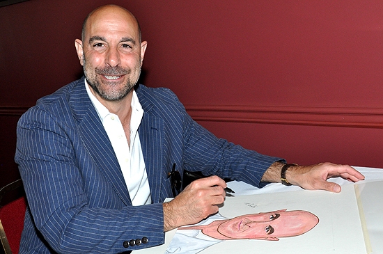 Photo Coverage: Sardi's Honors Stanley Tucci with Caricature Image