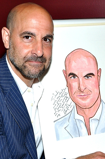 Photo Coverage: Sardi's Honors Stanley Tucci with Caricature Image
