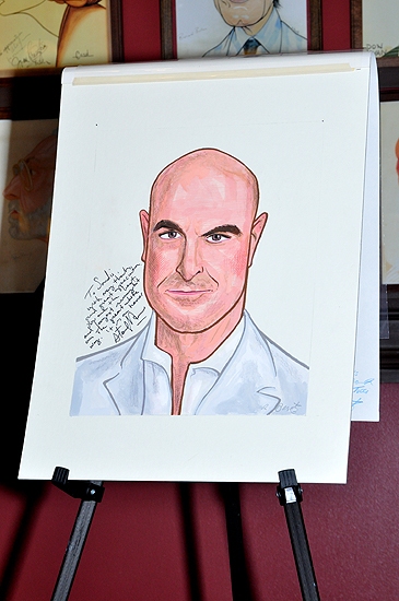 Photo Coverage: Sardi's Honors Stanley Tucci with Caricature Image