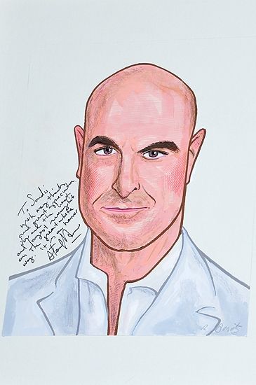 Photo Coverage: Sardi's Honors Stanley Tucci with Caricature Image