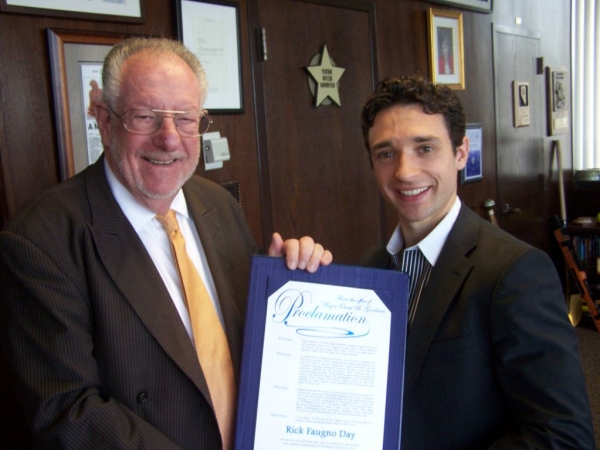Photo Flash: Rick Faugno Day In Las Vegas Image