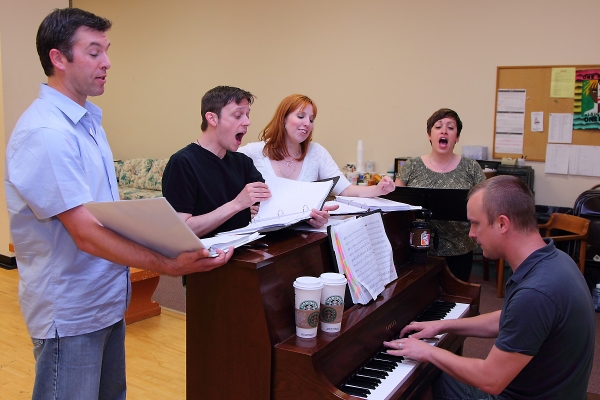 Photo Flash: The Human Race Brings ORDINARY DAYS To The Loft Image
