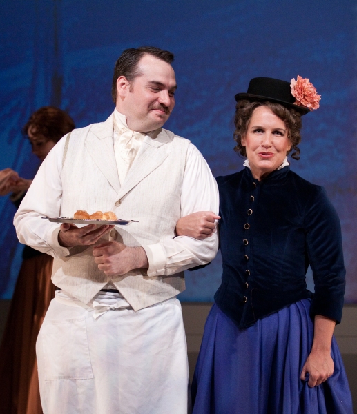 Timothy Hill as Louis and Kristine Fraelich as Dot  Photo