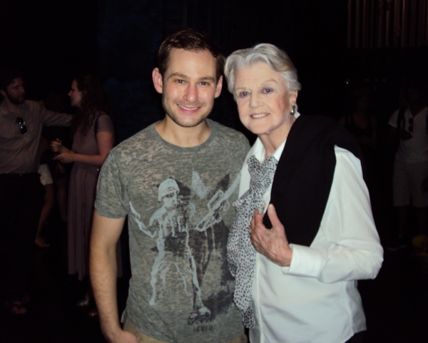 Photo Flash: Angela Lansbury Visits MEMPHIS! Image