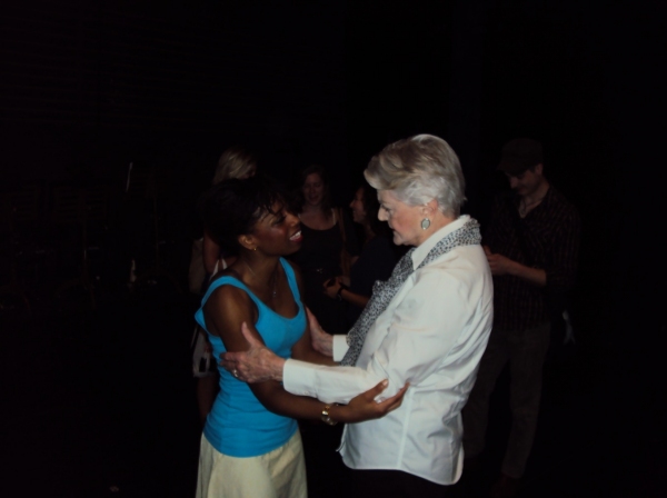 Photo Flash: Angela Lansbury Visits MEMPHIS! Image