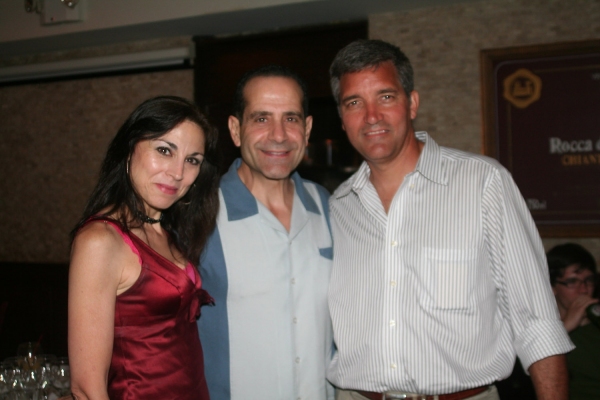 Valerie Smaldone, Tony Shalhoub and Bruce Dimpflmaier Photo