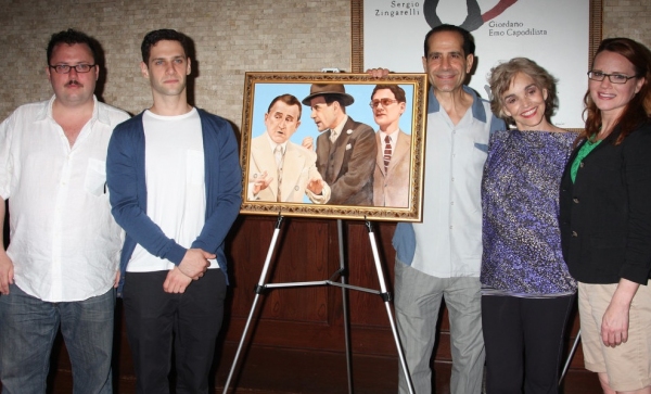 Jay Klaitz, Justin Bartha, Tony Shalhoub, Brooke Adams and Jennifer Laura Thompson Photo