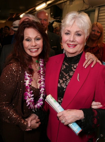 BarBara Luna (L) (original Broadway cast) and actress Shirley Jones Photo