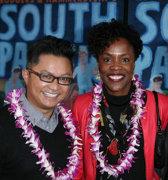 Alec Mapa (L) and Charlyne Woodard Photo