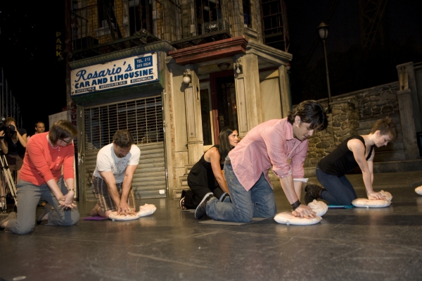 Photo Coverage: HEIGHTS and WEST SIDE Actors Learn CPR Image