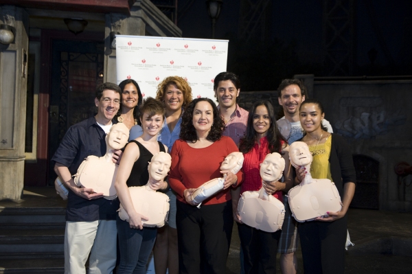 Photo Coverage: HEIGHTS and WEST SIDE Actors Learn CPR Image