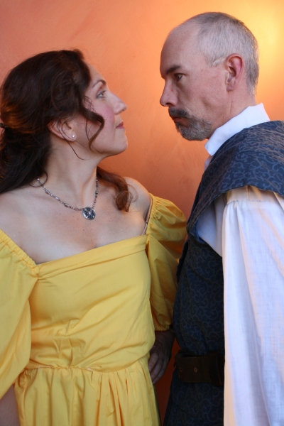  Trish Annese portraying Beatrice and Mark Casey as Benedick Photo