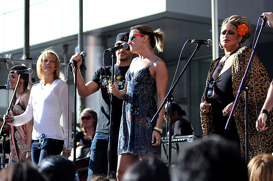 Angel Reed, Jenifer Foote, James Carpinello, Emily Padgett & Michele Mais   Photo