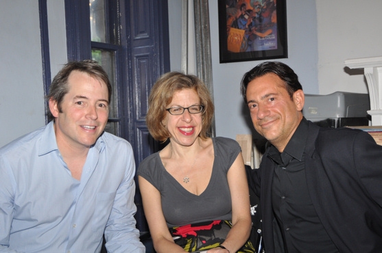 Matthew Broderick, Jackie Hoffman and Eugene Pack Photo
